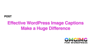 Effective WordPress Image Captions Make a Huge Difference